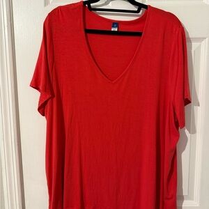 Old Navy Luxe Scarlet Blouse